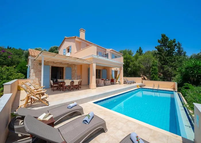 Villa Apollo Up To 8px, Private Pool Fiskardo